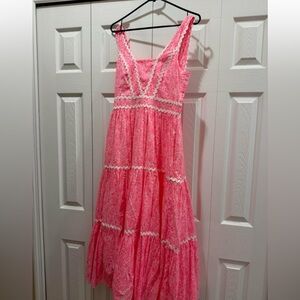 Lilly Pulitzer pollie midi pink!